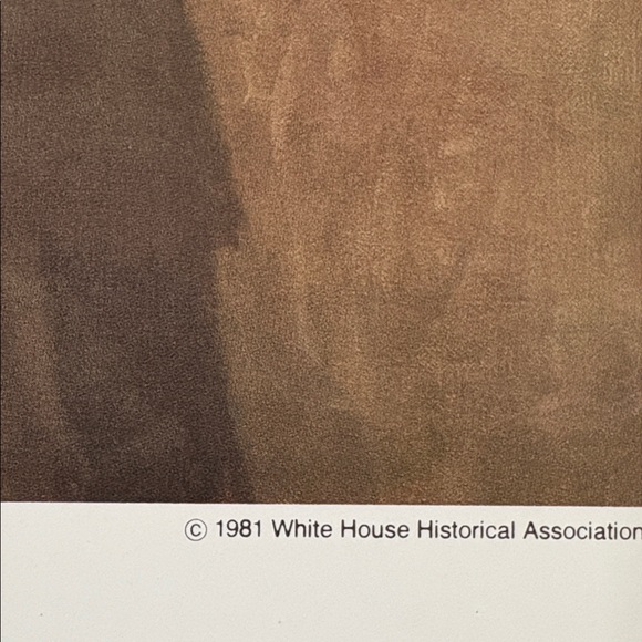 John F Kennedy Art Print of Aaron Shikler 1970 White House Portrait - Picture 4 of 4